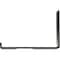 Ekena Millwork Steel Hanging Shelf Bracket, Antiqued Warm Silver 2"W x 10"D x 6 1/2"H BKTM02X10X06HSAWS - alternate 4